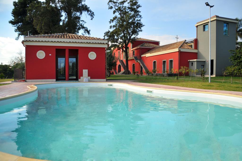 Palazzo Rosso Villa Riposto ภายนอก รูปภาพ