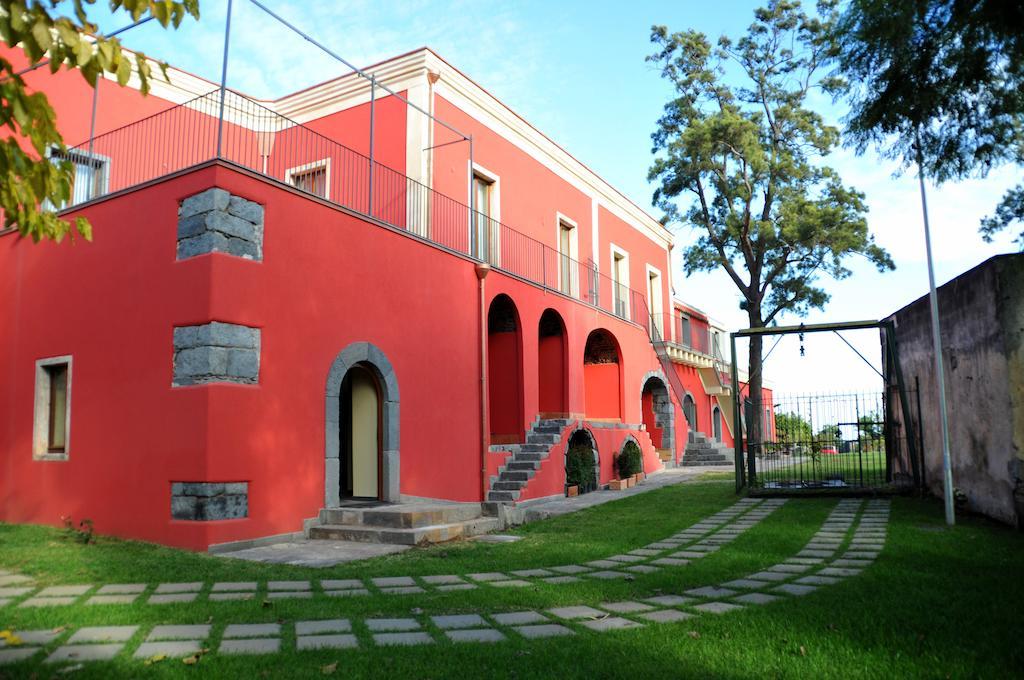Palazzo Rosso Villa Riposto ภายนอก รูปภาพ
